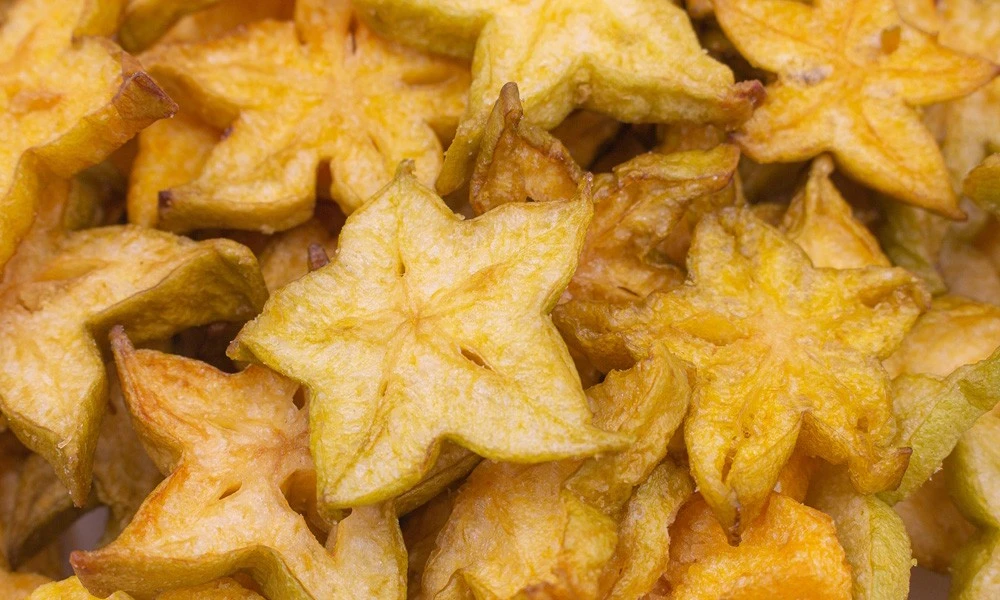 Vacuum Fried Starfruit chips convenient product-1000-600